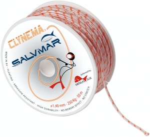 Линь SALVIMAR DYMAX CLYNEMA (1.4 мм, на разрыв 250 кг, цена за 1 метр)