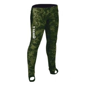 Штаны короткие гидрокостюма MARES RASH GUARD, лайкра, цвет зеленый камуфляж