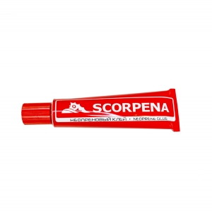 Клей Scorpena (1 тюбик в гермоконтейнере) для ремонта неопреновых изделий