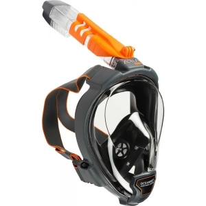 Полнолицевая маска для сноркелинга Ocean Reef Aria QR+ черная