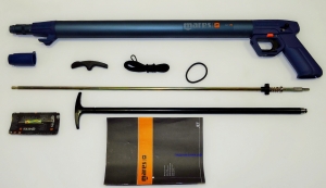 Ружье для подводной охоты MARES JET 70см, с регулировкой, цв.синий, пневматическое